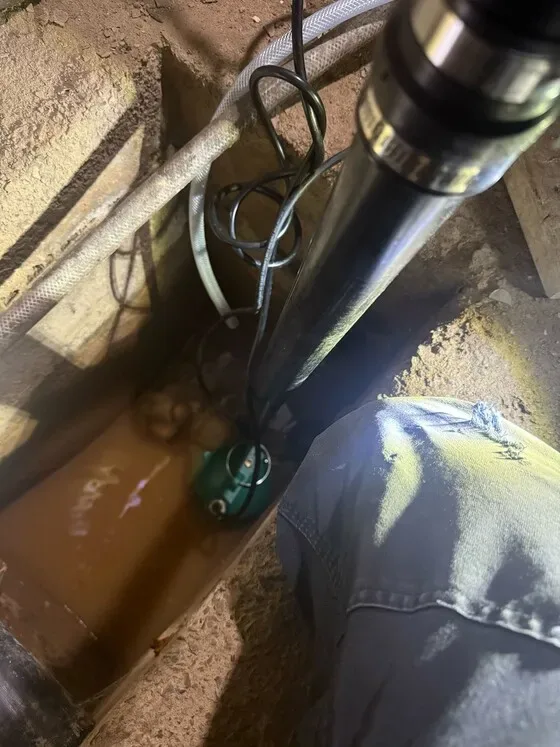 Heavy-Duty Sump Pump Installation